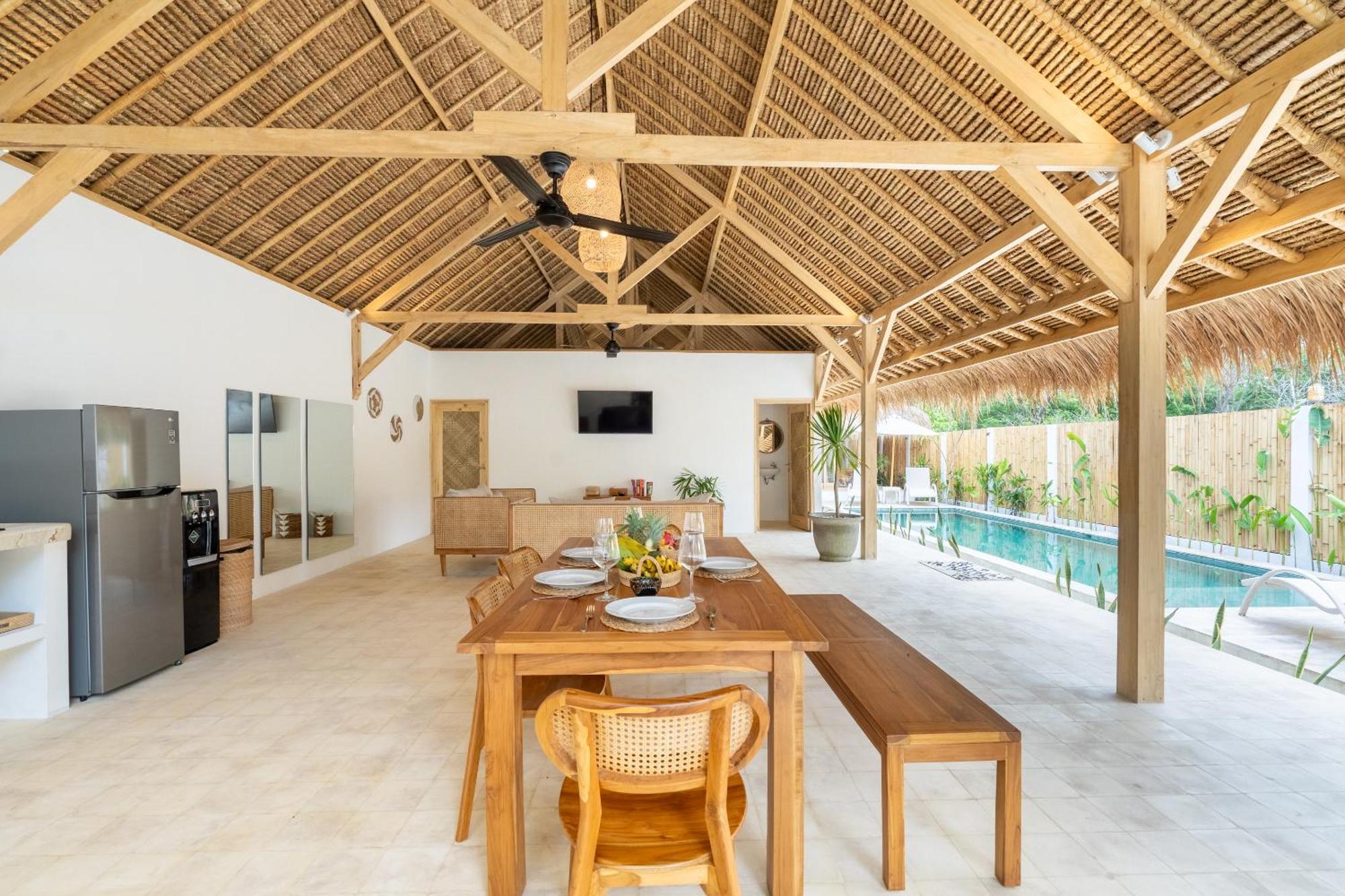 Villa Kelapa Kucing กิลิไอร์ ภายนอก รูปภาพ