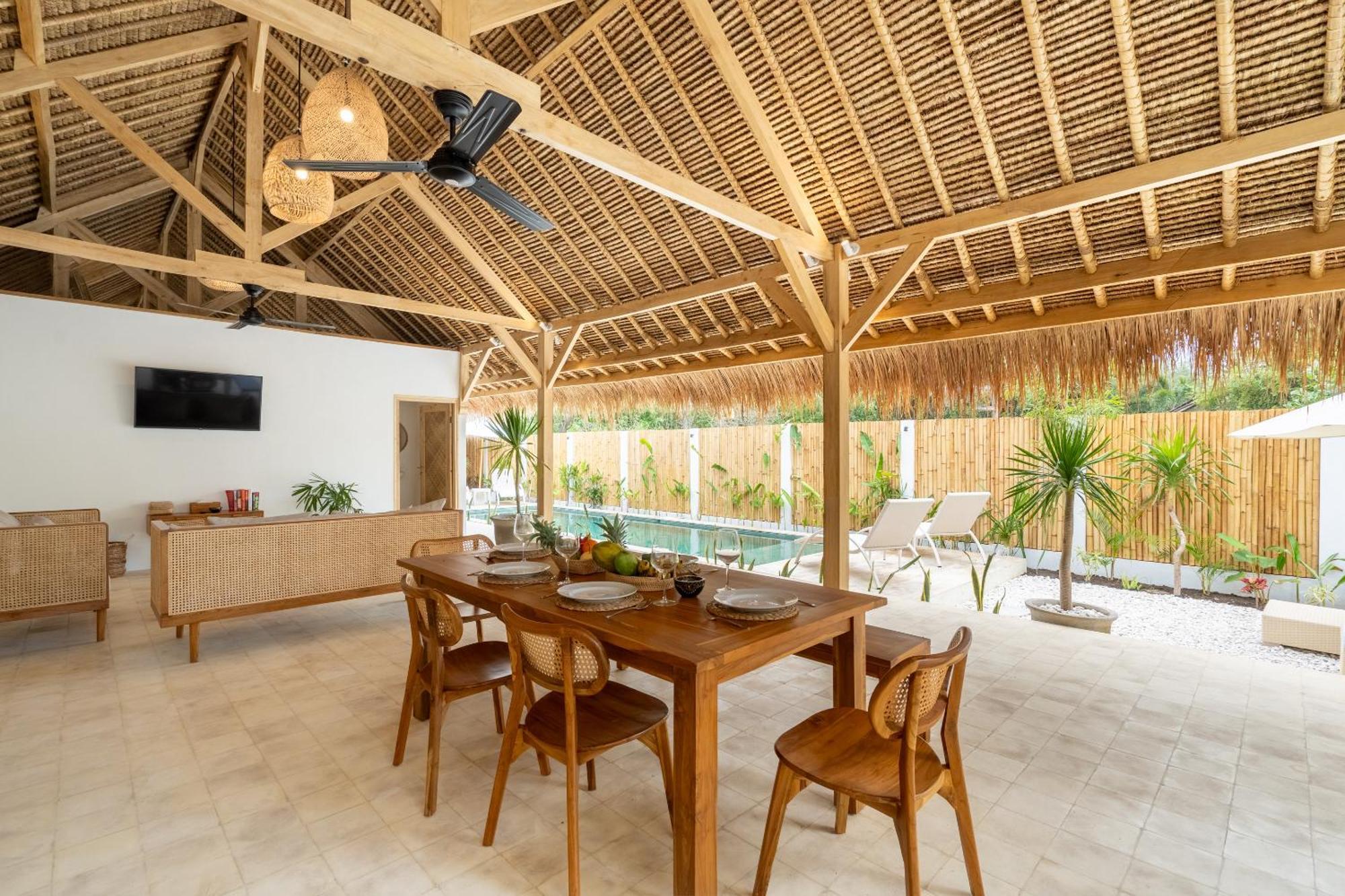 Villa Kelapa Kucing กิลิไอร์ ภายนอก รูปภาพ