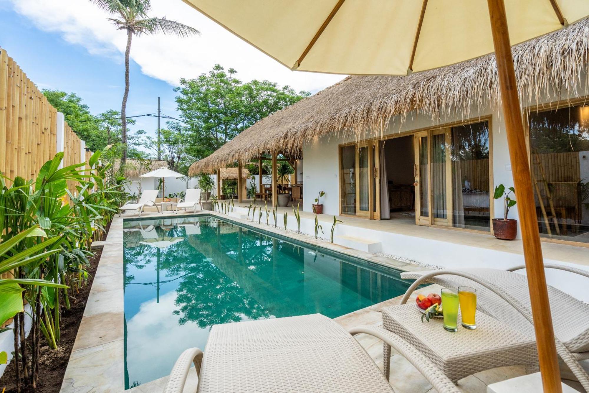 Villa Kelapa Kucing กิลิไอร์ ภายนอก รูปภาพ