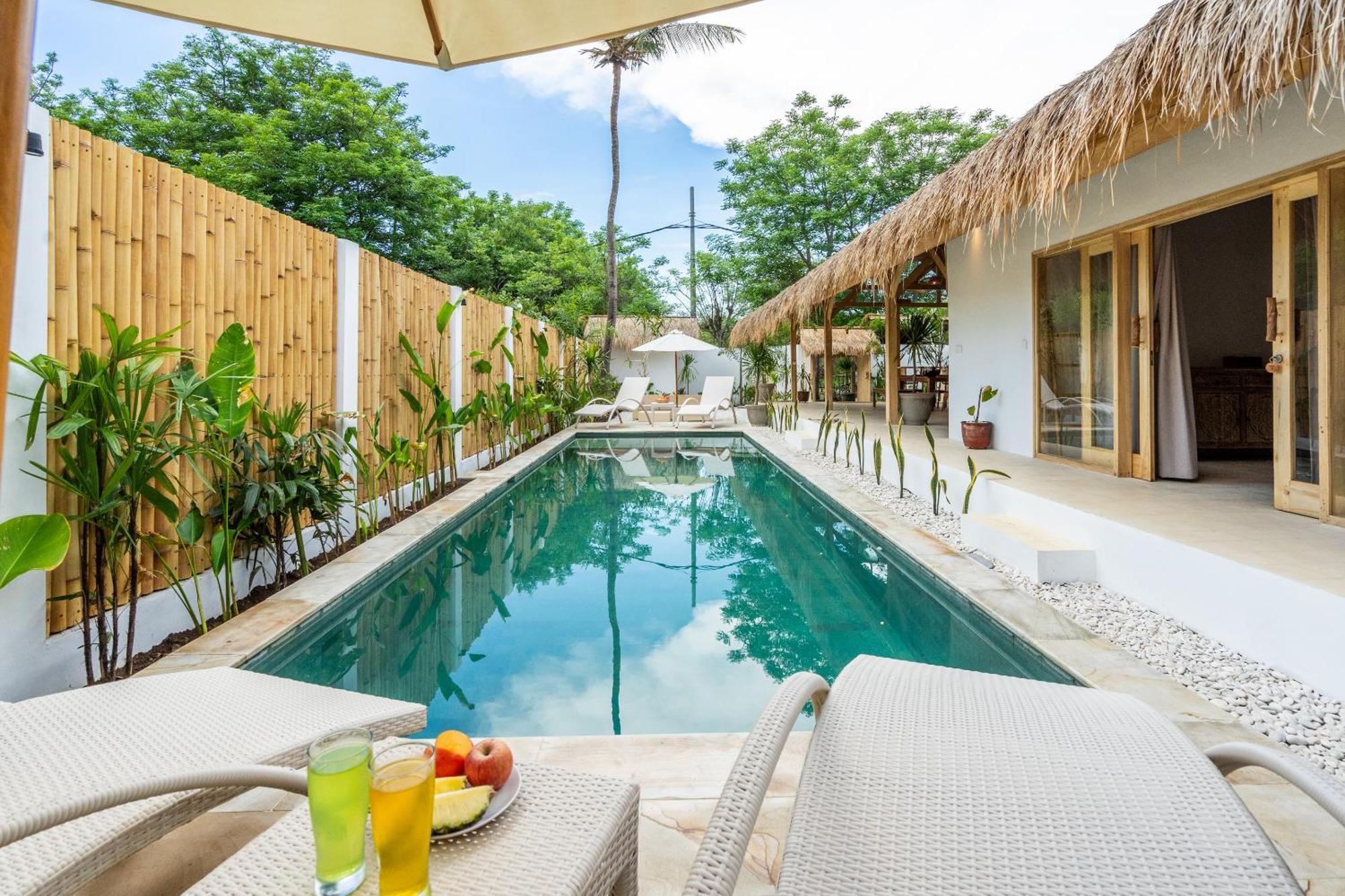 Villa Kelapa Kucing กิลิไอร์ ภายนอก รูปภาพ