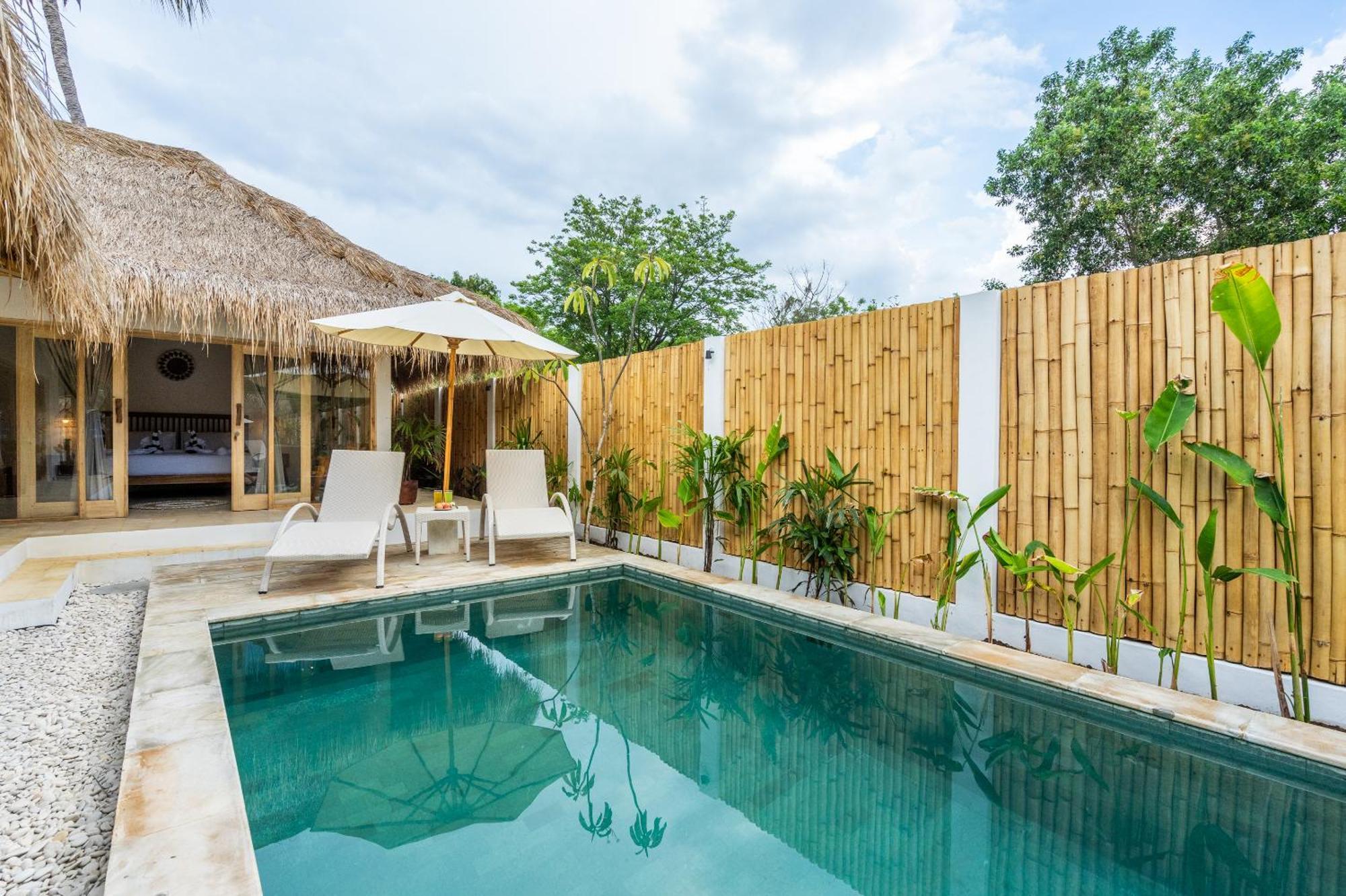Villa Kelapa Kucing กิลิไอร์ ภายนอก รูปภาพ