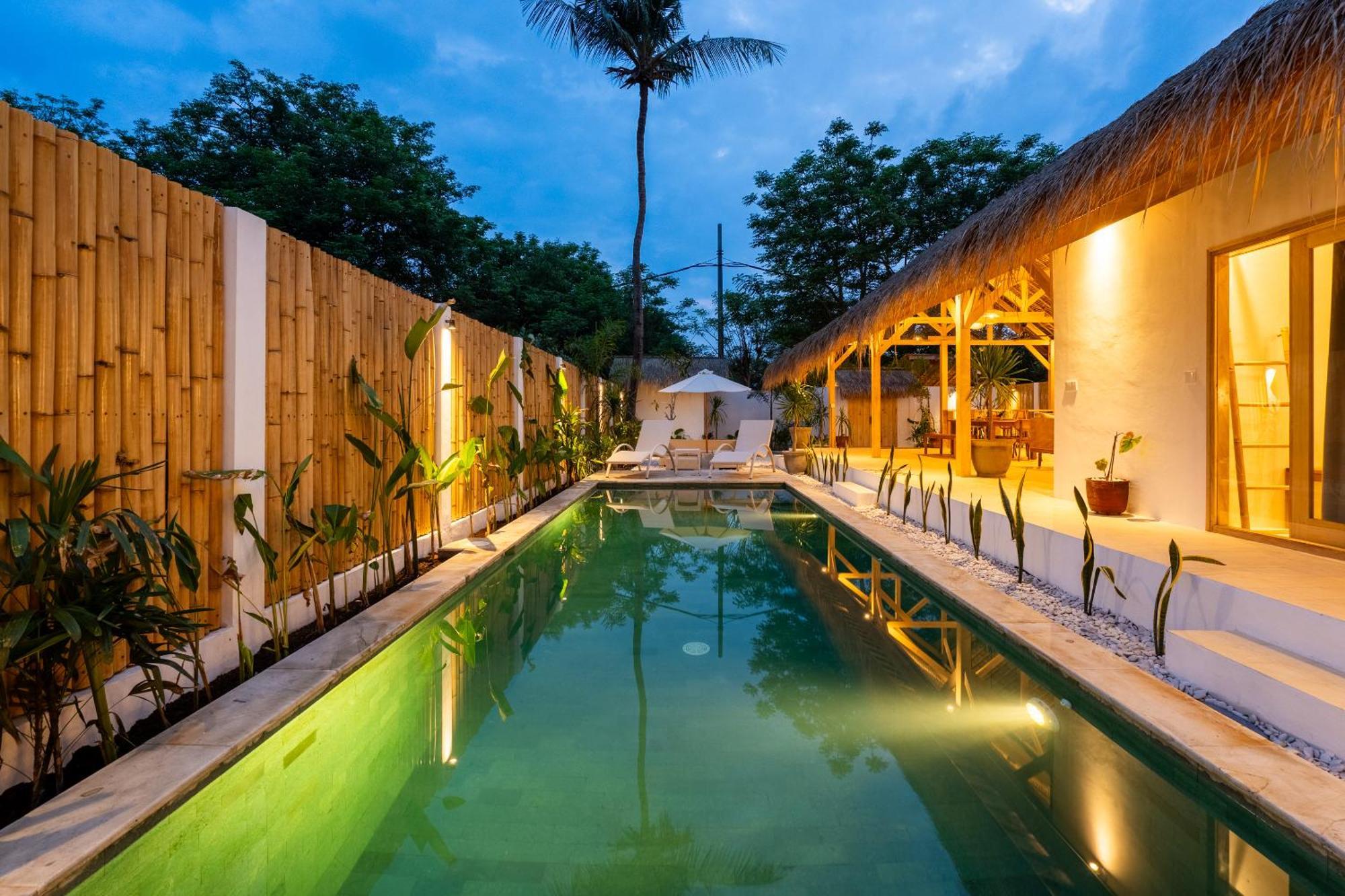 Villa Kelapa Kucing กิลิไอร์ ภายนอก รูปภาพ