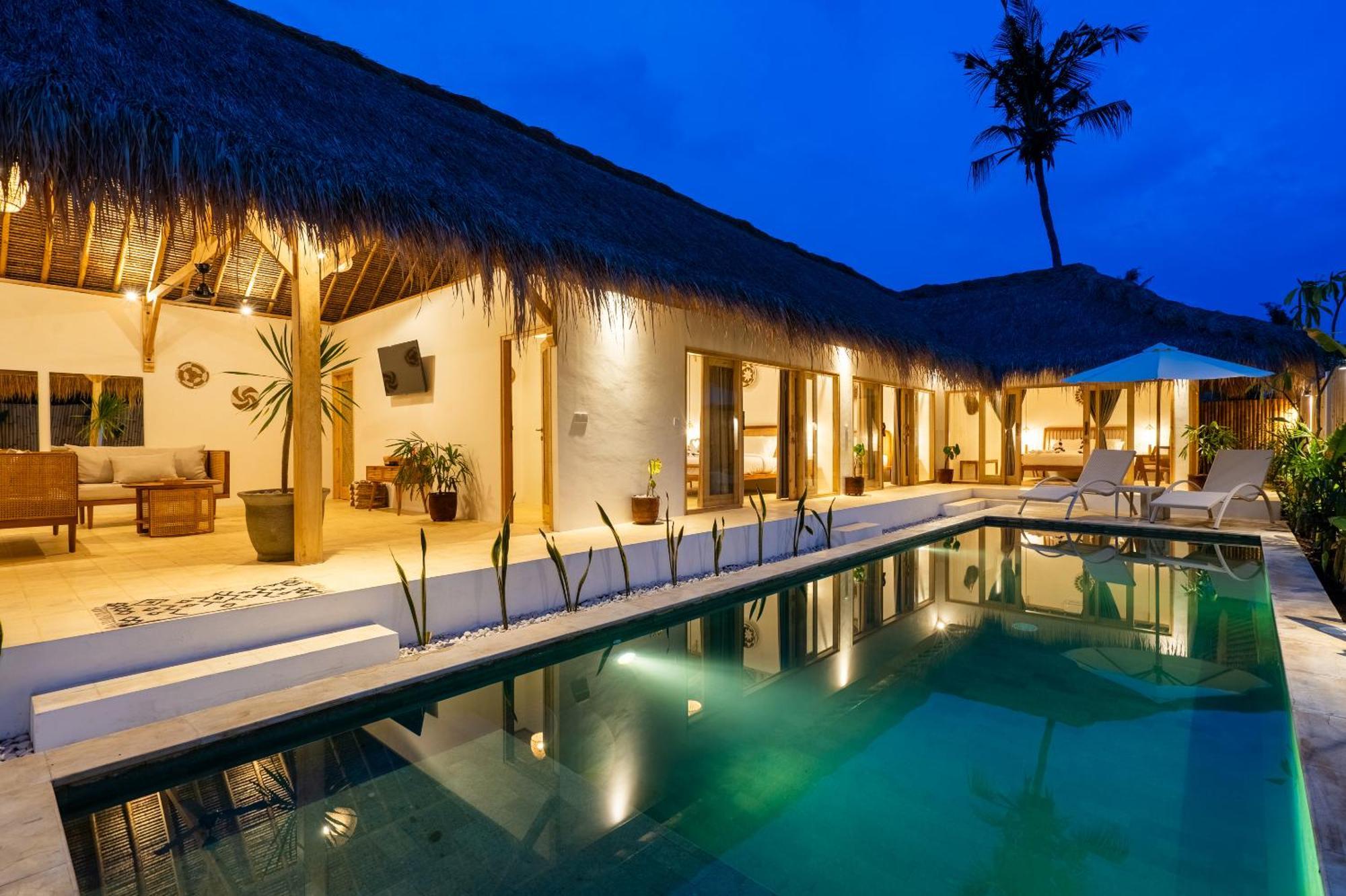 Villa Kelapa Kucing กิลิไอร์ ภายนอก รูปภาพ