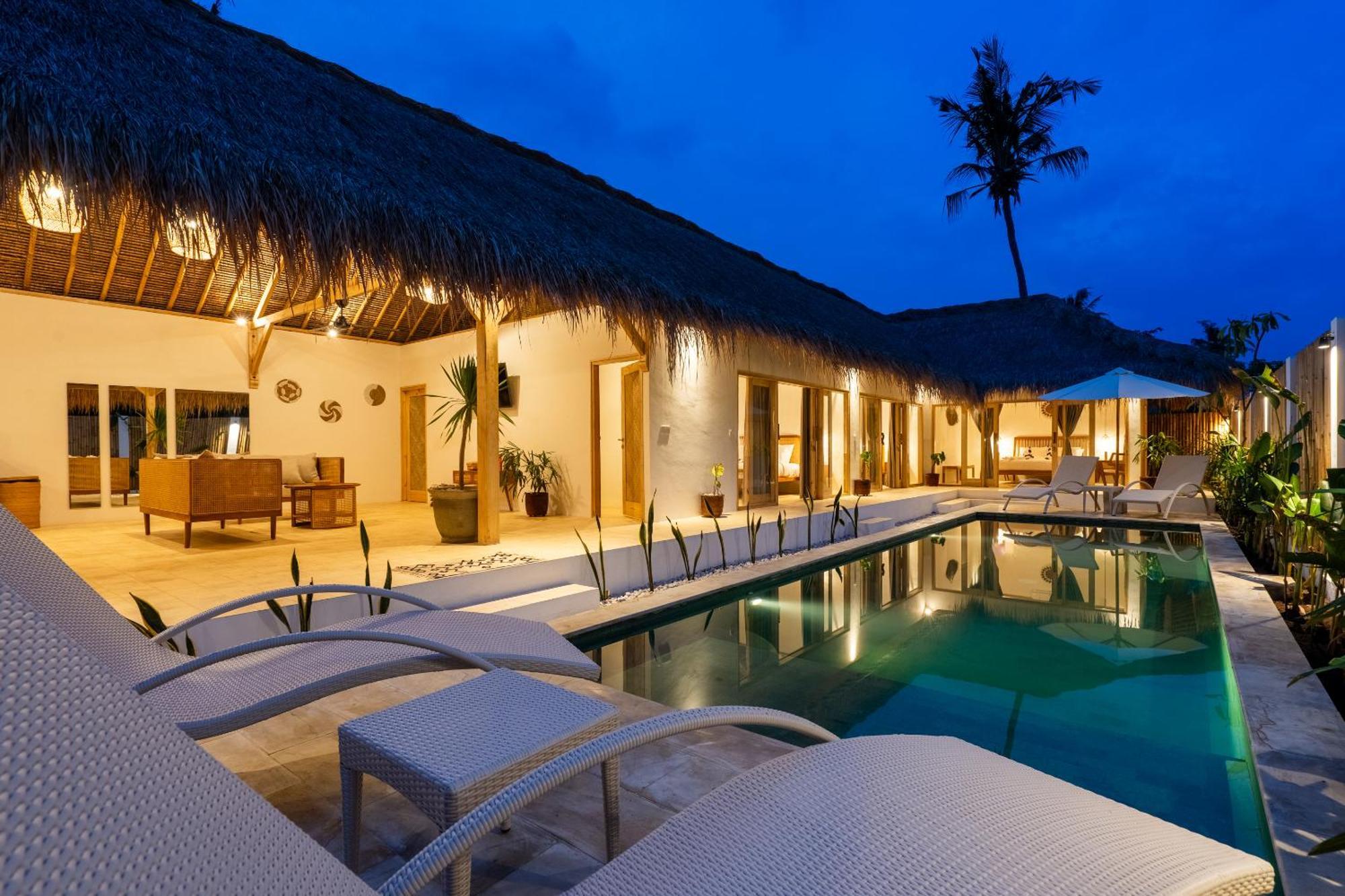 Villa Kelapa Kucing กิลิไอร์ ภายนอก รูปภาพ