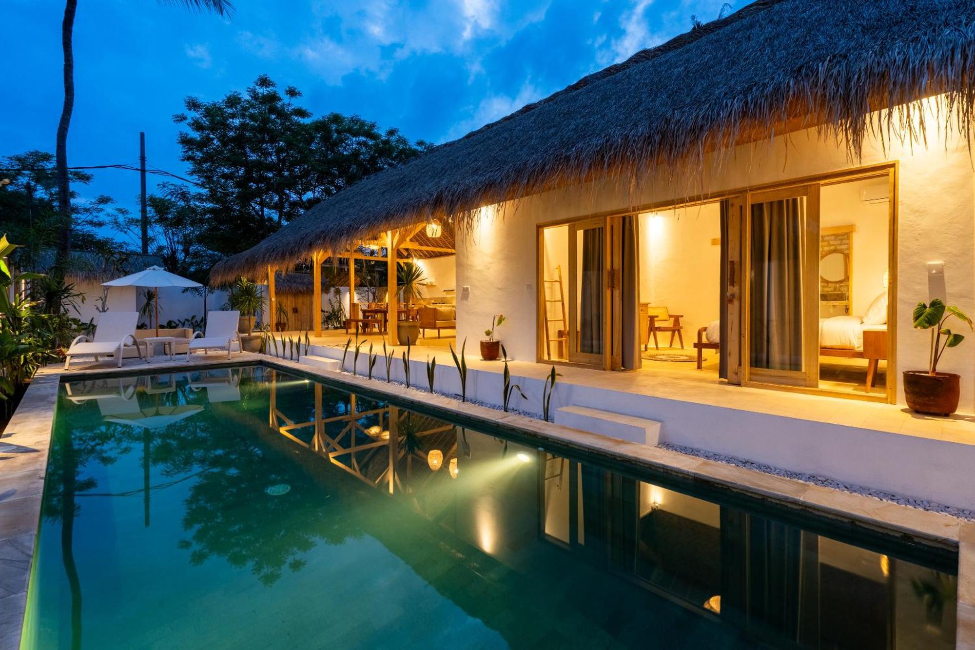 Villa Kelapa Kucing กิลิไอร์ ภายนอก รูปภาพ