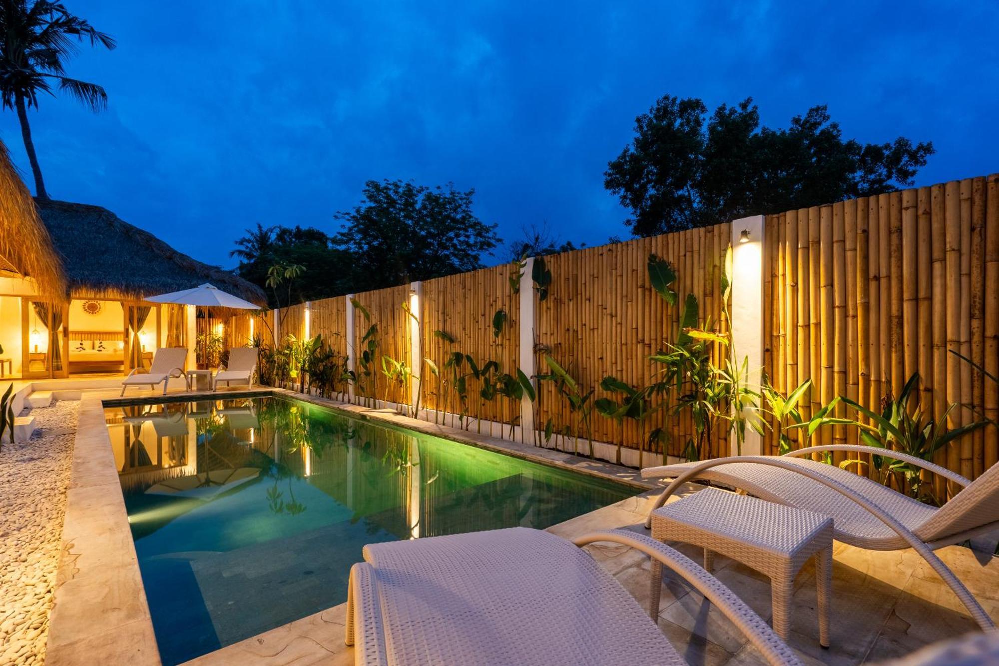 Villa Kelapa Kucing กิลิไอร์ ภายนอก รูปภาพ