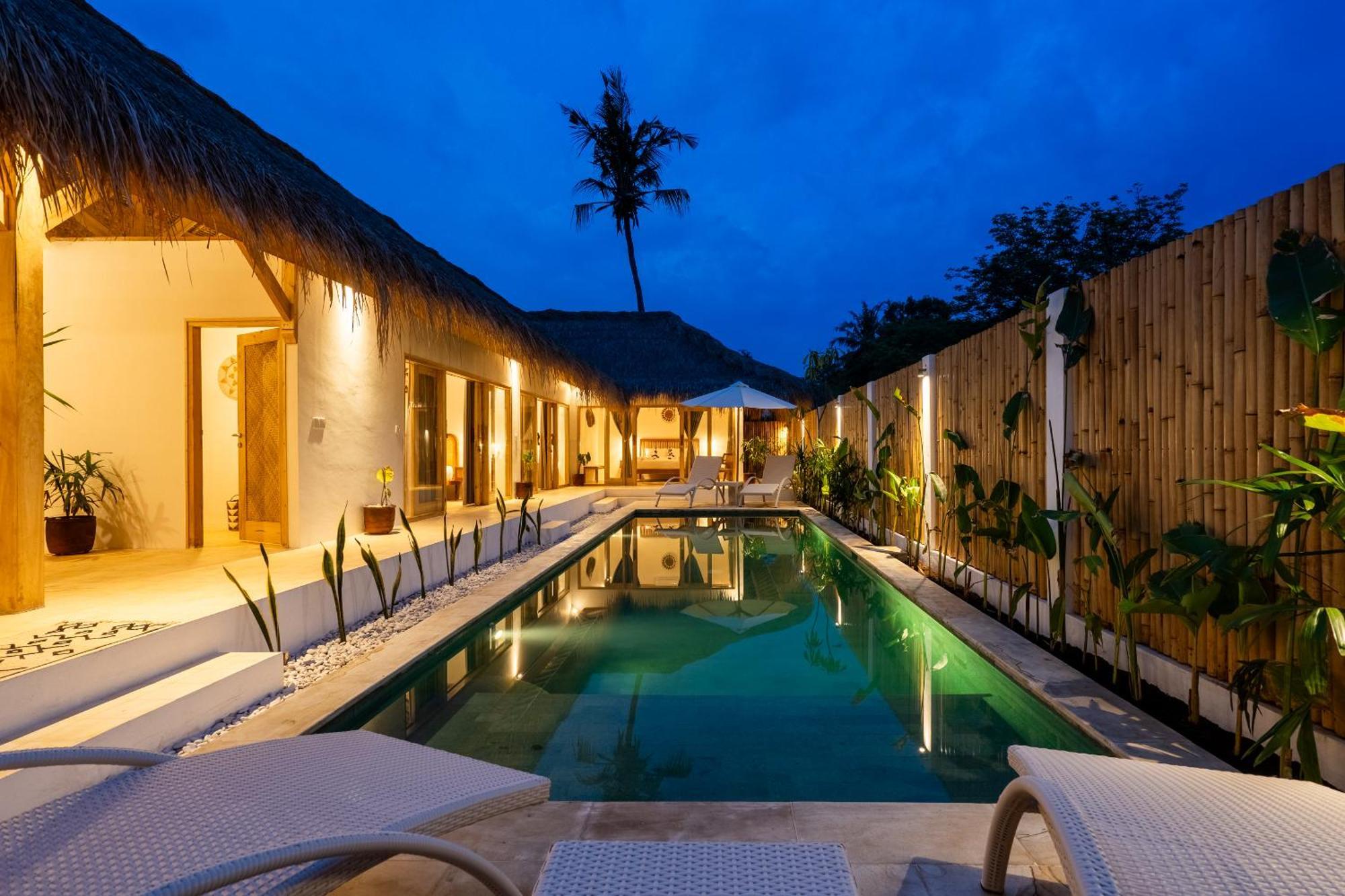 Villa Kelapa Kucing กิลิไอร์ ภายนอก รูปภาพ